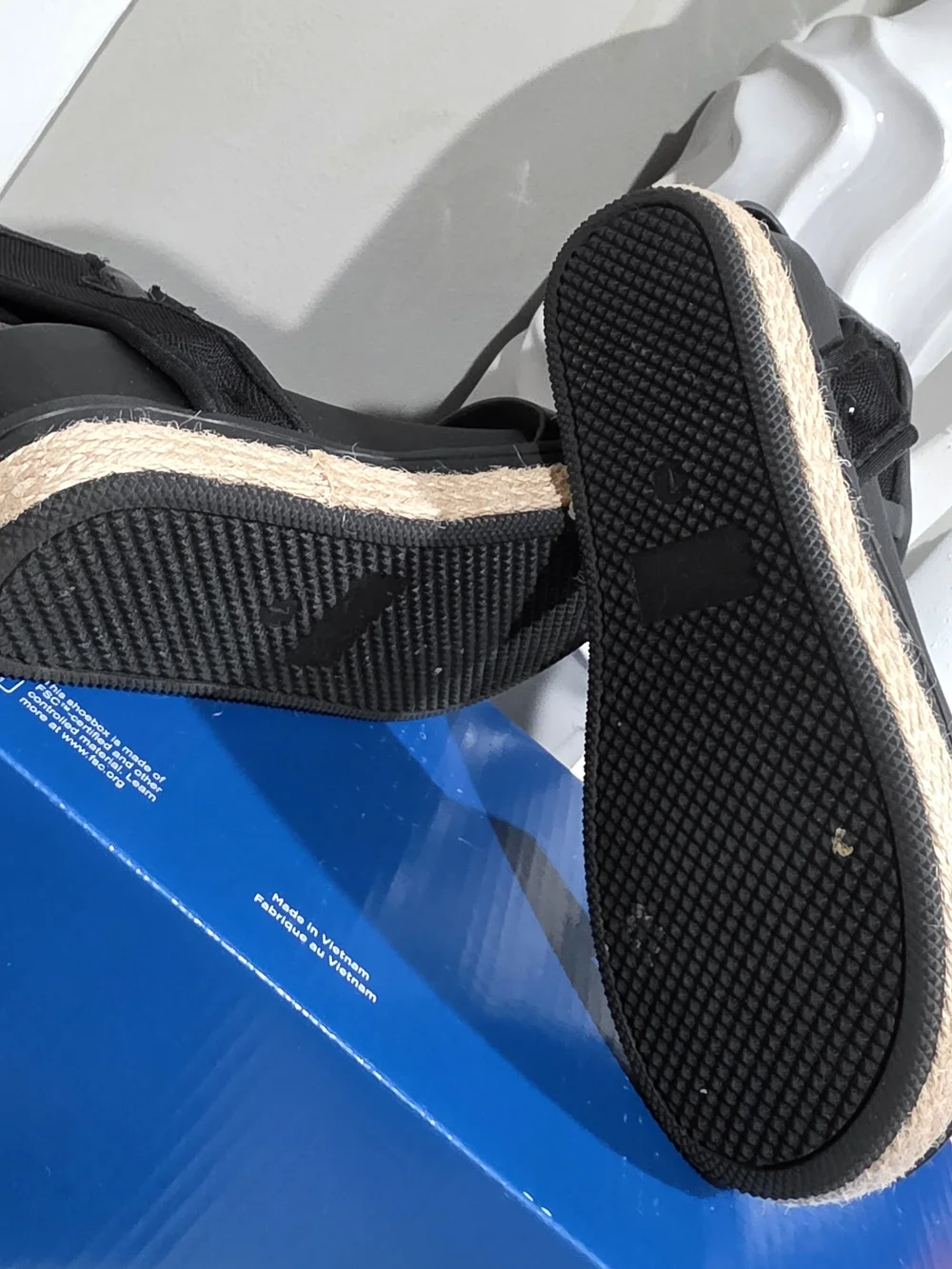 Limelight Black Platform Espadrille Sandals
